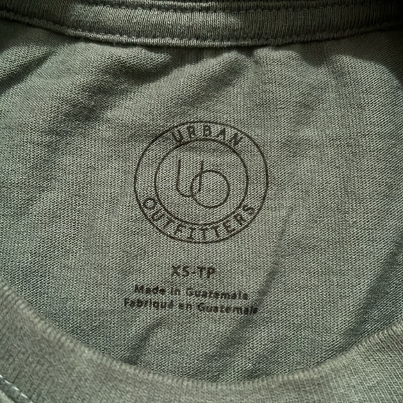 Urban Outfitters forest green crop top - Picture 3 of 3